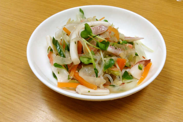 エスニックサラダ レシピ 作り方 By ゆるり屋 クックパッド 簡単おいしいみんなのレシピが361万品