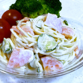 時間がたってもなめらか♪スパサラ♪