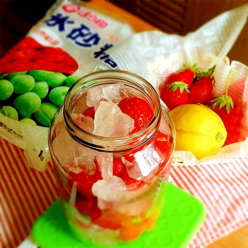 みんなが作ってる いちごシロップ 氷砂糖のレシピ クックパッド 簡単おいしいみんなのレシピが358万品