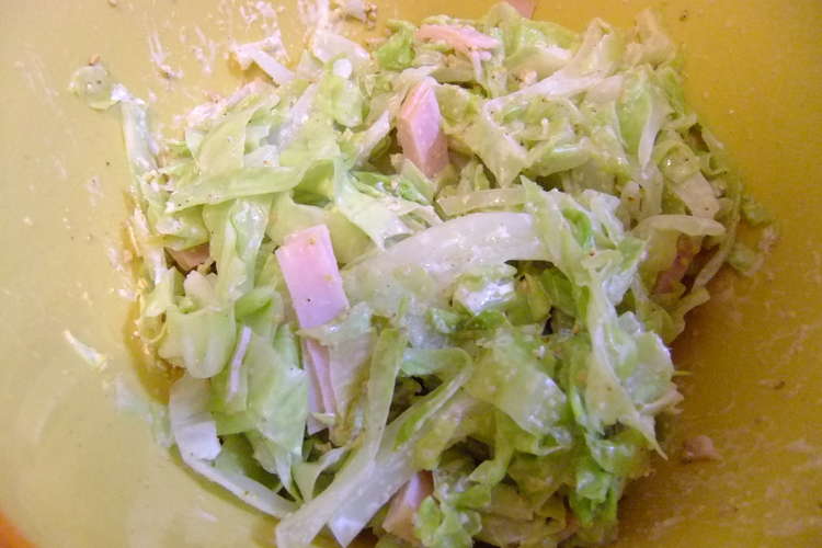お酢でさっぱりキャベツサラダ レシピ 作り方 By Aya2aya クックパッド 簡単おいしいみんなのレシピが355万品
