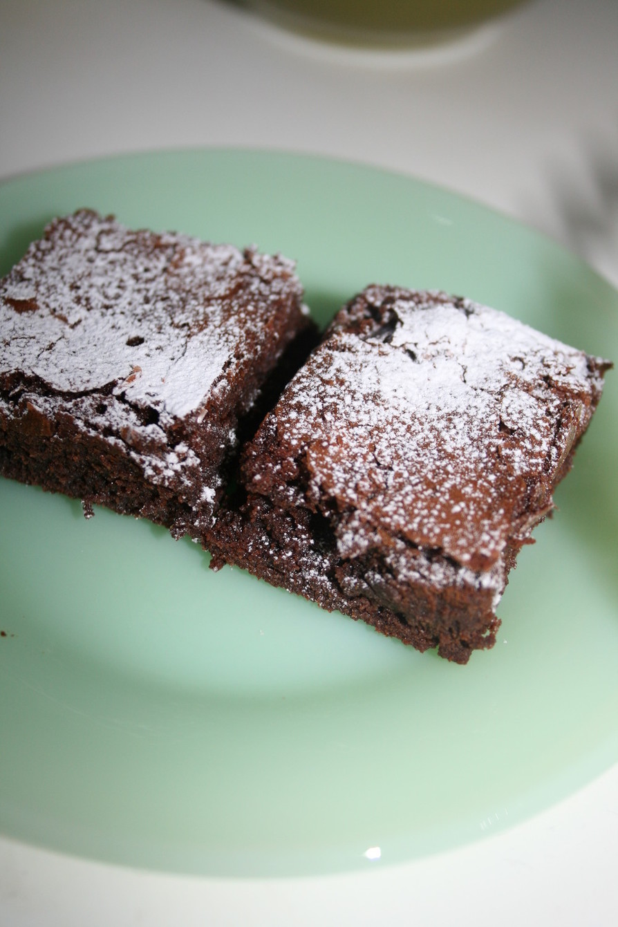 とてもファッジーなブラウニーのレシピ