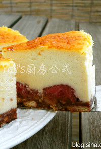 混ぜるだけ作れるニューヨークチーズケーキ