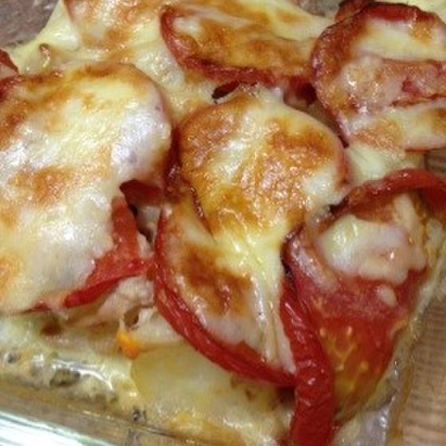 新じゃがと完熟トマトのチーズ焼き レシピ 作り方 By バトミンママ クックパッド 簡単おいしいみんなのレシピが360万品