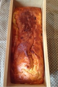 HMのノンオイル バナナパウンドケーキ