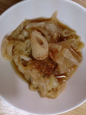 大根&玉ねぎ&キャベツ&ちくわ♪煮物♪