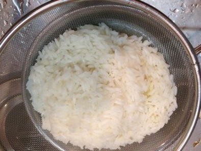 パラパラに！タイ米の茹で方の写真
