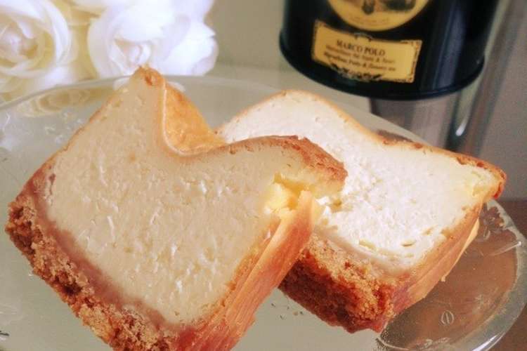 超簡単 ミキサーでパウンド型チーズケーキ レシピ 作り方 By Riek76 クックパッド