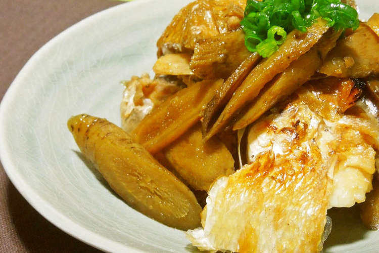 ほっこり美味 鯛あらと牛蒡の炊いたん レシピ 作り方 By フォレストヒル クックパッド 簡単おいしいみんなのレシピが360万品