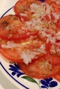 簡単絶品＊イタリアンなトマトサラダ