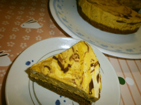 南瓜チョコムースケーキ