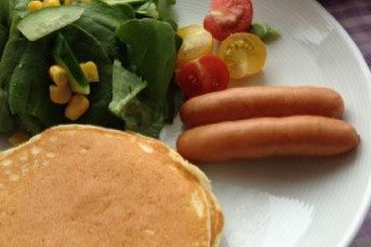 こども喜ぶお豆腐パンケーキ レシピ 作り方 By ランチ３３０ クックパッド 簡単おいしいみんなのレシピが358万品