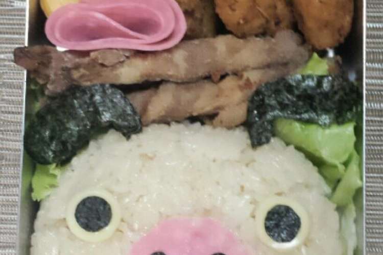 キャラ弁 パンパカパンツ パンパカ君 レシピ 作り方 By グダッフィ クックパッド 簡単おいしいみんなのレシピが356万品