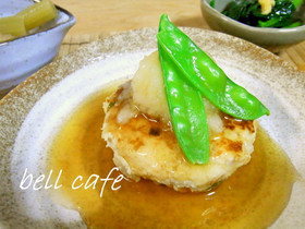 おからと野菜のハンバーグ