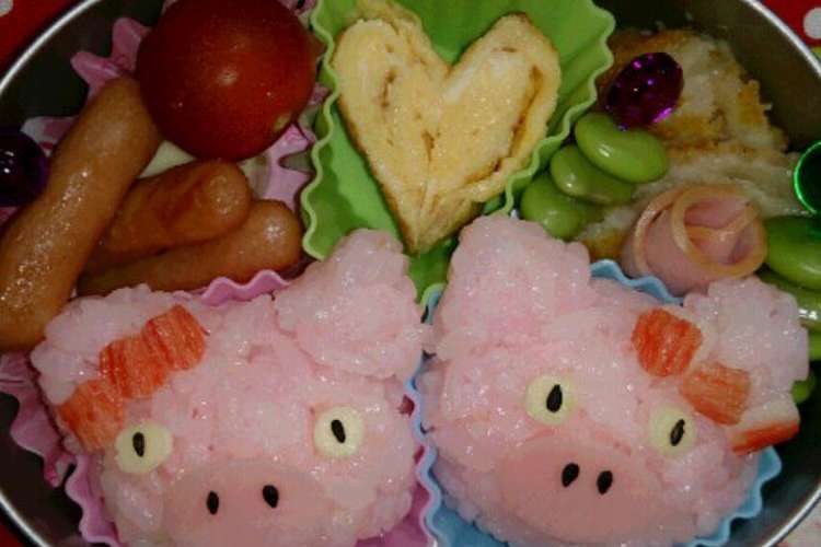 キャラ弁 ﾟ ﾟ ﾉ レシピ 作り方 By ピンクねこ クックパッド 簡単おいしいみんなのレシピが374万品