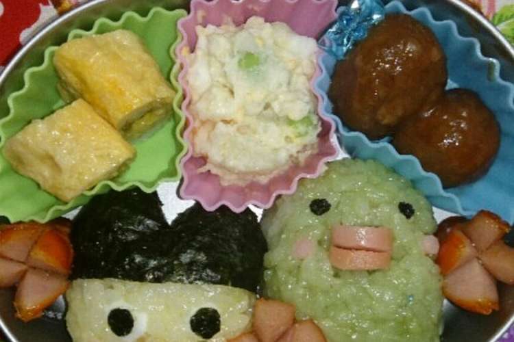 キャラ弁 たまごっち レシピ 作り方 By ピンクねこ クックパッド 簡単おいしいみんなのレシピが365万品