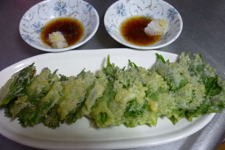 納豆と大葉の天ぷら レシピ 作り方 By たま６１９ クックパッド