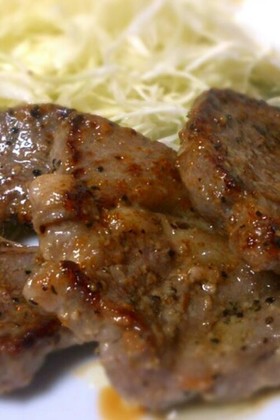 簡単☆ラム肉のやわらか塩麹ソテー