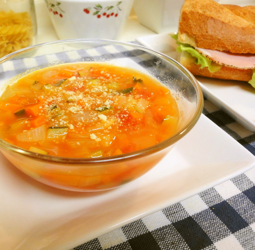 野菜たっぷり☆冷たいスープの画像