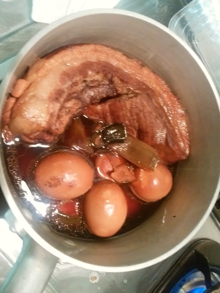 角煮 黒糖 煮卵 圧力鍋の画像