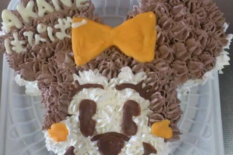 ミニーちゃん デコレーションケーキ レシピ 作り方 By Marinaxxxt クックパッド 簡単おいしいみんなのレシピが370万品