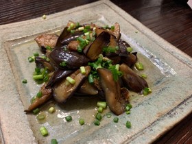 こってり!簡単!ナスのポン酢炒め