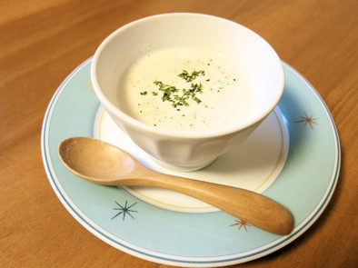 豆腐の冷製スープの写真