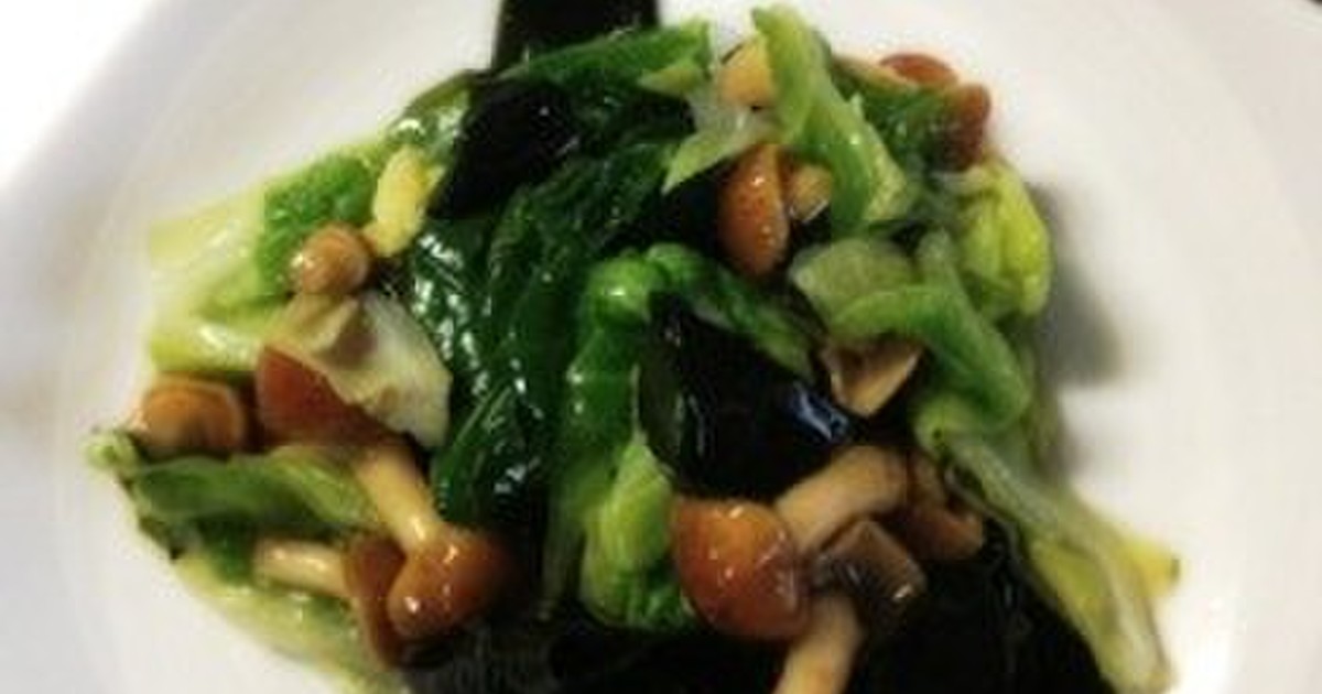 サッパリ！キャベツとわかめの酢の物 by みけねこまりたす 【クックパッド】 簡単おいしいみんなのレシピが357万品
