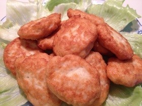 豆腐と鶏挽肉のナゲット