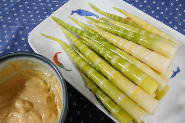 笹たけのこ味噌マヨサラダ レシピ 作り方 By 庭のあさがお クックパッド 簡単おいしいみんなのレシピが371万品