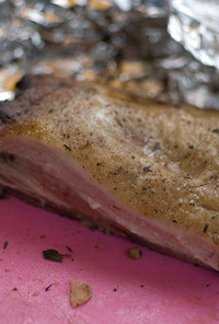 豚ばら肉のあぶり焼き