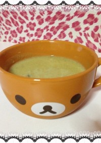 緑のビシソワーズ★野菜たっぷり冷製スープ