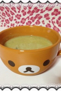 緑のビシソワーズ★野菜たっぷり冷製スープ