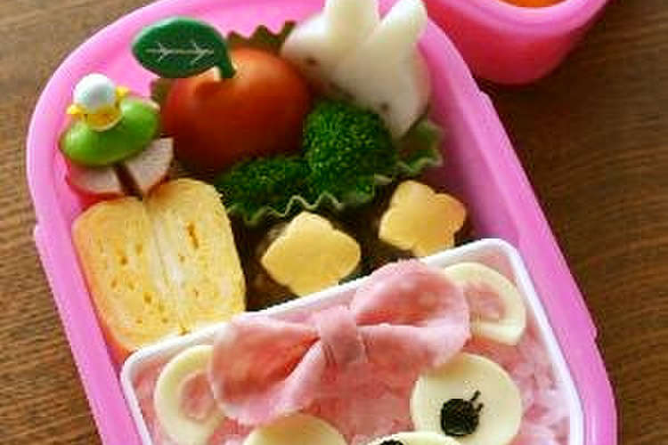 キャラ弁 くまさんお弁当 レシピ 作り方 By Mhmhmama クックパッド 簡単おいしいみんなのレシピが353万品