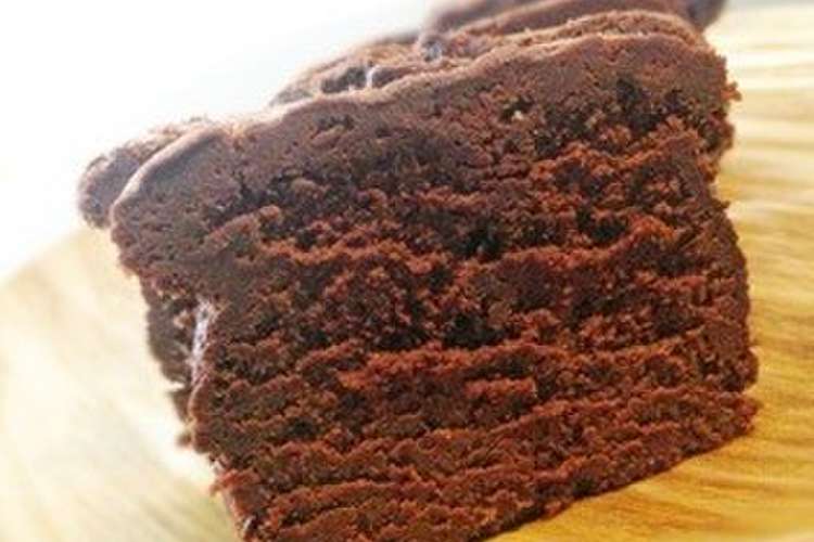 チョコ好き 濃厚生チョコパウンドケーキ レシピ 作り方 By Riamam クックパッド 簡単おいしいみんなのレシピが352万品