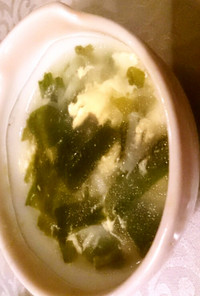 玉子スープ(焼肉屋さんの再現)
