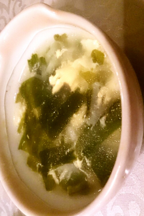 玉子スープ(焼肉屋さんの再現)の画像