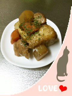 冷凍お弁当お肉おかずストック：麺つゆ鶏煮の画像