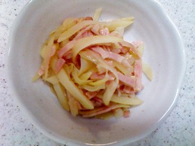★☆お弁当に最適!じゃが芋ベーコン炒め♪