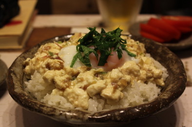 豆腐丼の写真