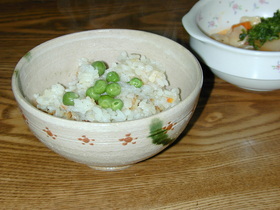 鶏肉の洋風炊き込みご飯