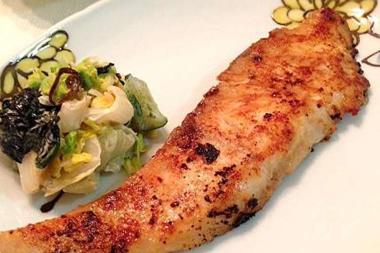 簡単 白身魚の味噌塩麹漬け焼き レシピ 作り方 By のりまきたまご クックパッド 簡単おいしいみんなのレシピが361万品
