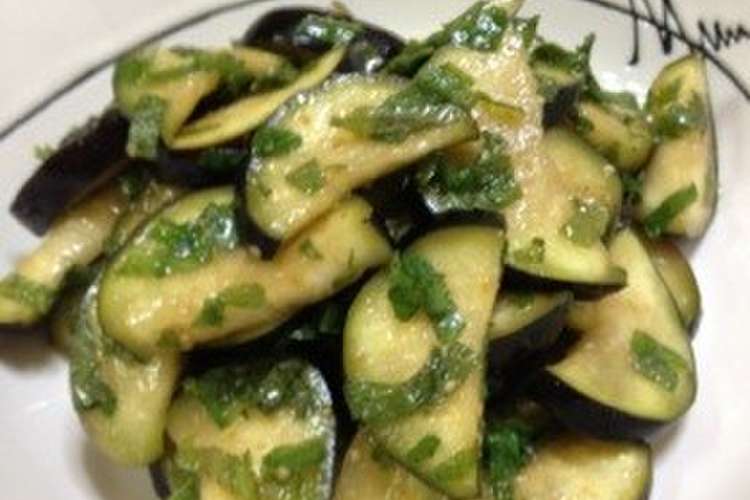 夏にさっぱり なす 大葉のサラダ レシピ 作り方 By カオリンｋ クックパッド 簡単おいしいみんなのレシピが375万品