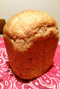 グラハム粉と全粒粉の黒糖くるみ食パン