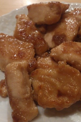 むね肉のこってり柔らかチキン♪