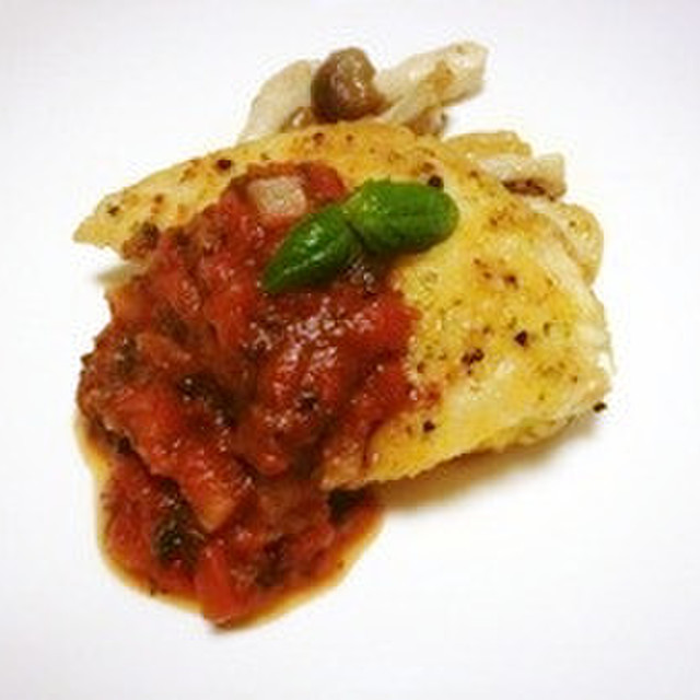 かじきのムニエル トマトソース レシピ 作り方 By Shinke クックパッド 簡単おいしいみんなのレシピが356万品