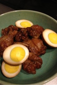 鶏と卵のサッパリ黒酢煮☆