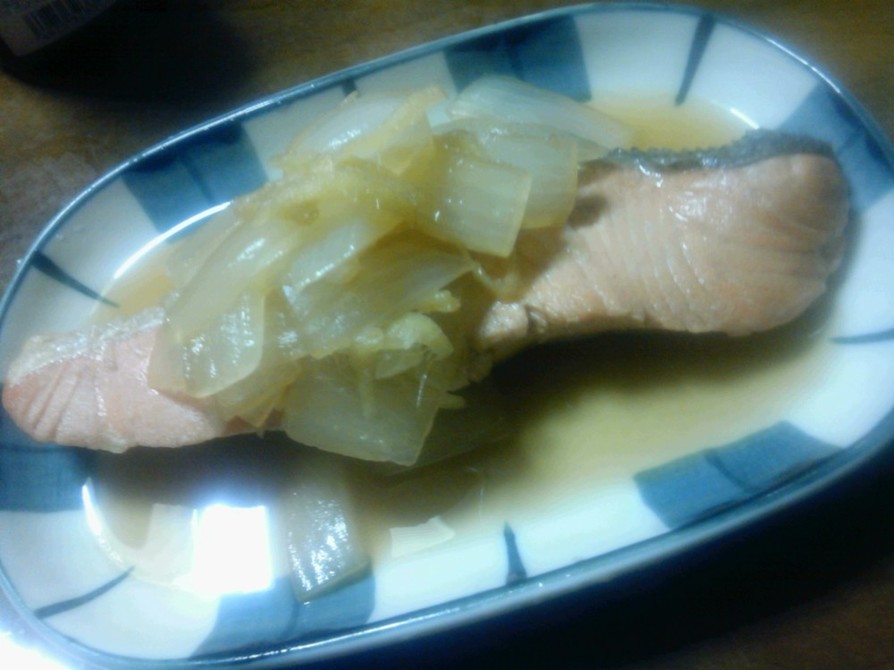 鮭と玉ねぎの生姜煮☆の画像