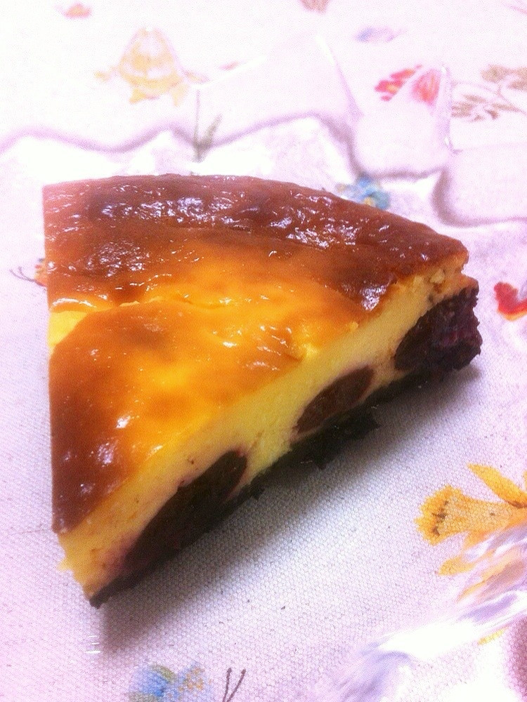 ୨୧ チェリーまるごとチーズケーキ ୨୧の画像