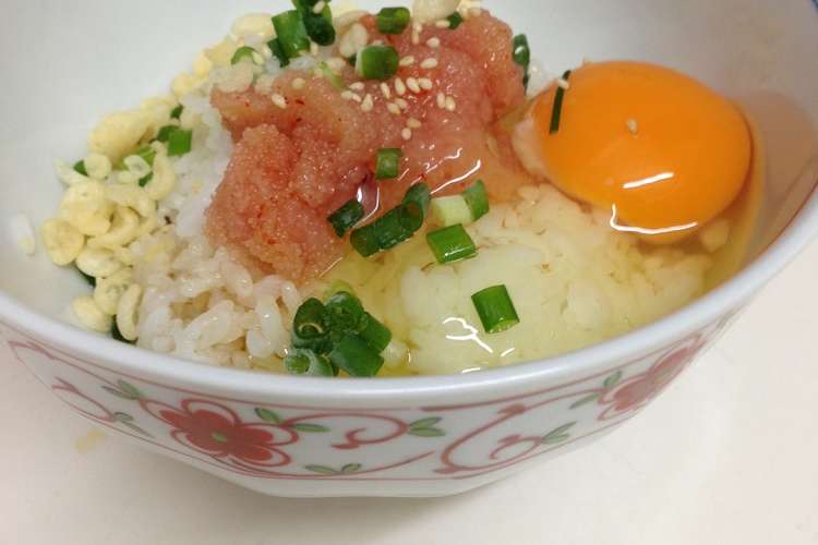 明太バター卵かけ御飯 レシピ 作り方 By Yuzu クックパッド 簡単おいしいみんなのレシピが354万品