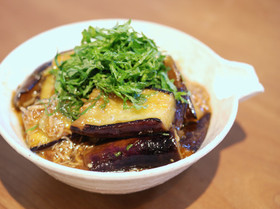 茄子とじゃこの梅煮